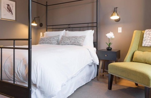 North Downtown Hotel | Boutique MicroHotel Room on Downtown Mall: The Townsman: Poe Room