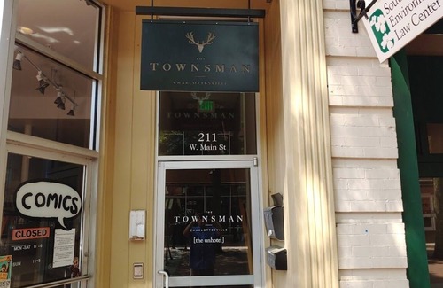 North Downtown Hotel | Boutique MicroHotel Room on Downtown Mall: The Townsman: Poe Room