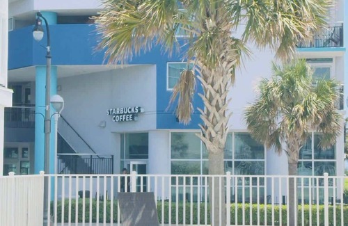 Downtown Myrtle Beach Apartment | Boutique on the beach, Studio #121 + Pool