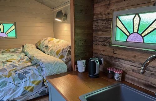 Ottery St Mary Other | Bowhayes Farm - Camping & Glamping - Shepherd's Hut 'Pippin'