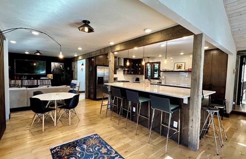 Bozeman House | Bozeman Getaway with Hot Tub, Gym, Game Rm, Office By Bridger Bowl, Big Sky, YNP