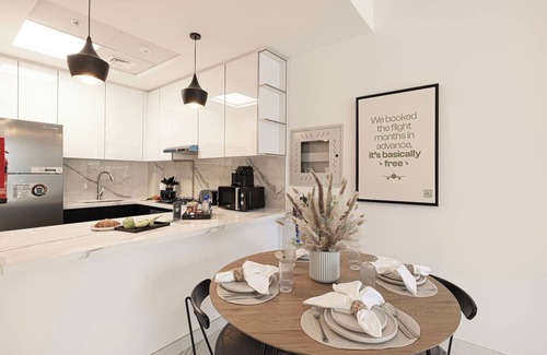 Al Barsha Apartment | Brand New 1BR w/Pool, Sauna & Gym