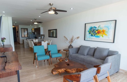 Chicxulub Puerto Condo | Brand New Beachfront Deluxe 3 BR Condo