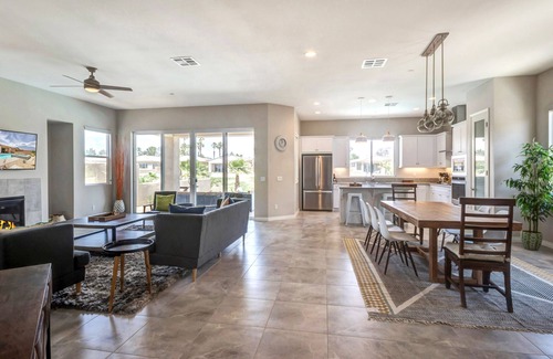 Palm Springs House | Brand New Desert Princess Villa with Private Pool, Spa and View