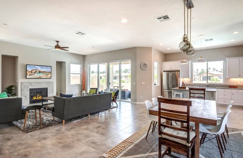 Palm Springs House | Brand New Desert Princess Villa with Private Pool, Spa and View