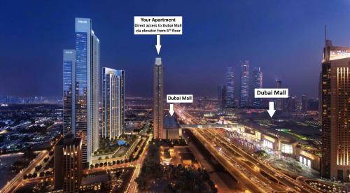 Bur Dubai Apartment | Brand New! Downtown views located on Dubai Mall