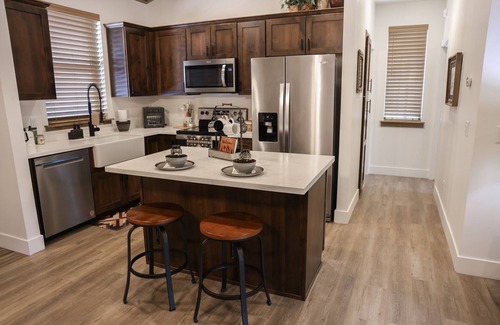 Torreon House | Brand new home w/patio & grill, central location near golf, trails, & lakes