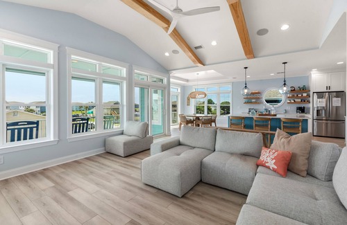 Sunset Beach House | Brand-new home with ocean views from almost every room with double balconies