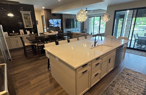 Osage Beach House | Brand New Lavish 6 bedroom Lake House with Pool and Dock in Luxurious Porta Cima