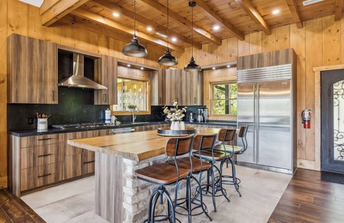 Chalet Village North Cabin | Brand New Luxury Mountain Escape Swimming Pool Air Hockey Shuffleboard Fireplace