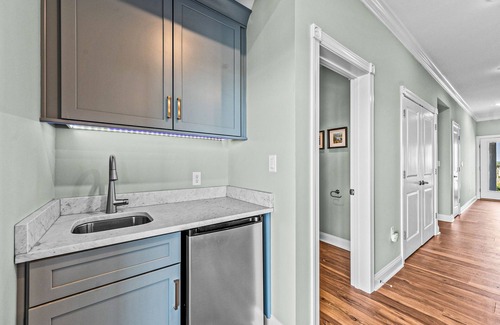 Surf City House | Brand-new oceanfront home with private pool, hot tub & four-story deck