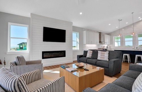 Flagler Beach House | Brand new oceanfront home with private hot tub,outdoor shower and grill