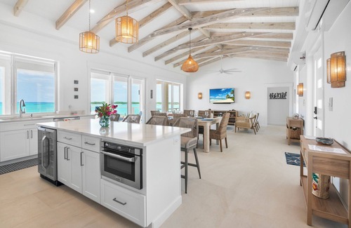 Great Exuma Villa | BRAND NEW - Panoramic Water Views, Pool & Pickleball Court, Prime Location!
