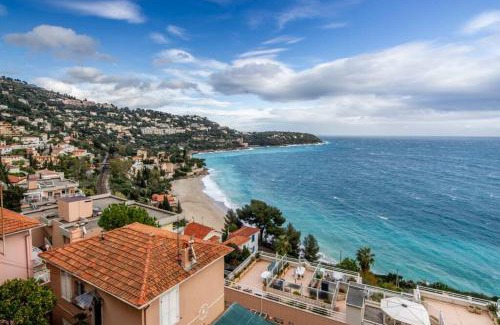 Roquebrune-Cap-Martin Apartment | Brand New Studio, Sea View, AirCon, Wifi