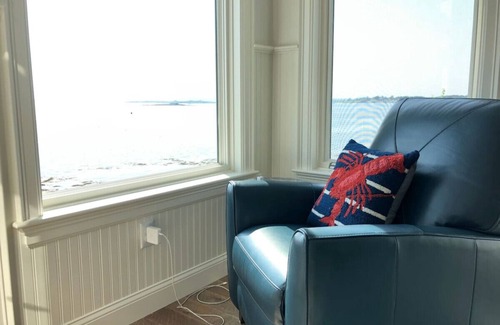 Mid-Coast and Islands House | Brand new year-round oceanfront home with beach.