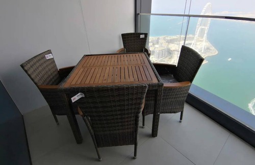 Jabal Ali 2 Condo | BREATHTAKING VIEWS | 64th Floor | 2 Bed Address Beach Resort