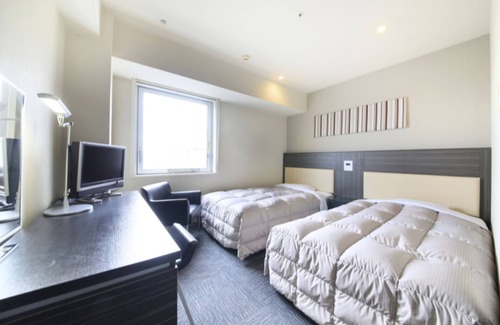 Hachioji Hotel | Breakfast included Basic plan Twin room nonsmo/Hachioji Tokyo