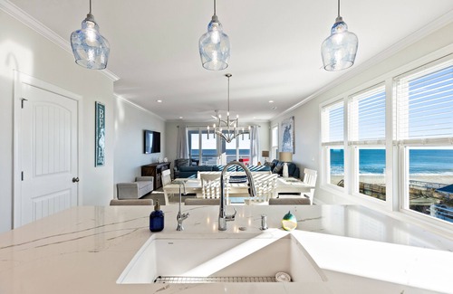 Wilmington Beach Condo | Breath taking views: New oceanfront 3BR 3BA, huge deck, great views, elevator