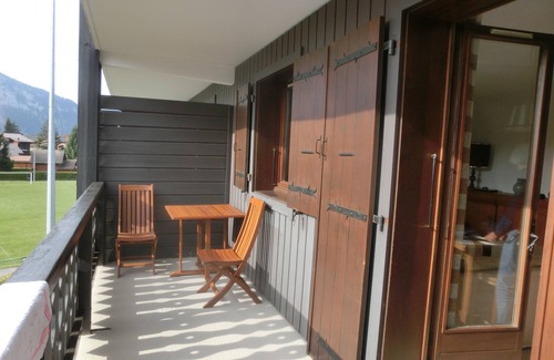Les Carroz-d'Araches Apartment | Breathtaking view/South facing balcony/WE possible