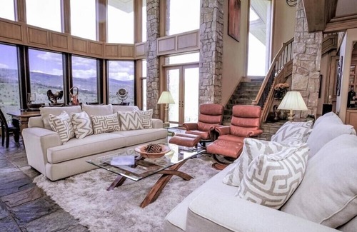 Wolcott House | Breathtaking 18.5-Acre Luxury Sanctuary with Scenic Views, Winter & Summer Dream