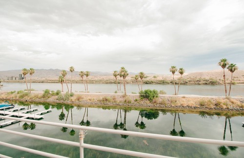 Bullhead City House | Breathtaking riverfront views of the Colorado River to enjoy in beautiful condo.