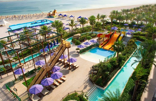 Al Sufouh 2 Apartment | Breezy 2 Bedroom Apartment at Media City with Private Plunge Pool