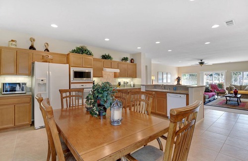 Desert Hot Springs House | Breezy Oasis on Desert LinksnMountain views, spacious layout, refreshing escape.