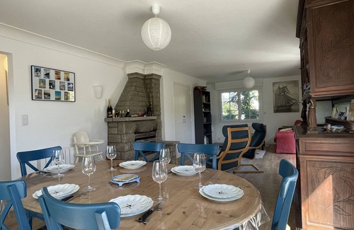 Le Tour-du-Parc Ski Chalet | Breton house 4 bedrooms near town and beach