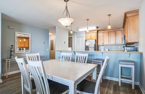 Isle of Palms Villa | Bright and spacious condo with beach & ocean views, pool, basketball & balcony