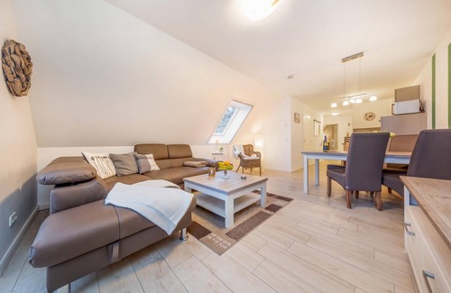 Zingst Apartment | Bright, modern vacation apartment with upscale furnishings and a view of the Bodden