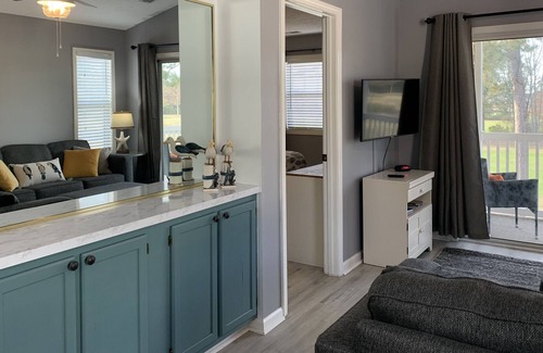 Carolina Forest Condo | Bright Golf Course Condo!