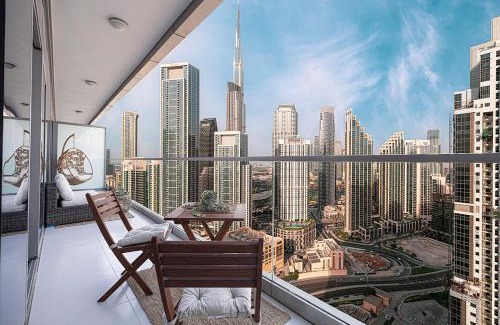 Downtown Dubai Apartment | Bright High Floor Apartment in a 5 Star Hotel Resident Tower w Burj View and access to 64th Infinity Pool, Gym, Sauna, Spa, Restaurants, Bars and more
