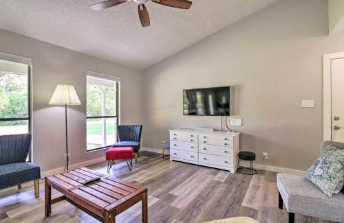 Jonestown House | Bright Jonestown Retreat with Yard and Porch!