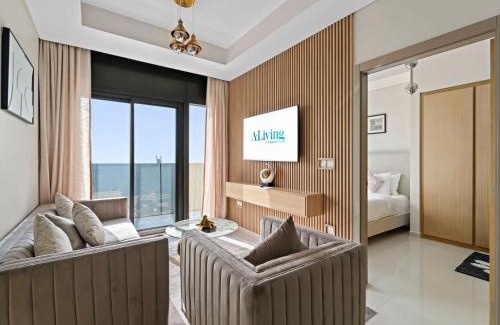 Sheikh Zayed Road Apartment | Bright & Modern 2BR Apartment with Balcony in Aykon City