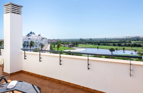 Roquetas de Mar Apartment | BRIGHT PENTHOUSE WITH SUN ALL DAY AND VIEWS OF THE SEA AND THE GOLF COURSE
