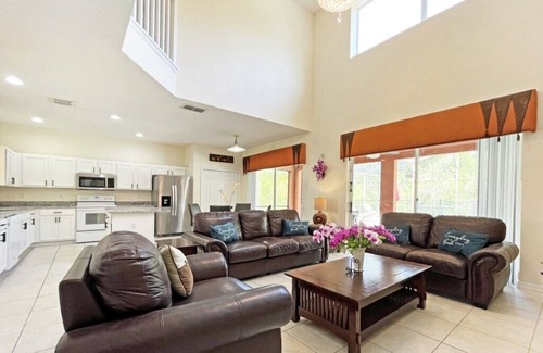 Kissimmee House | Bright resort villa with private pool overlooking conservation!