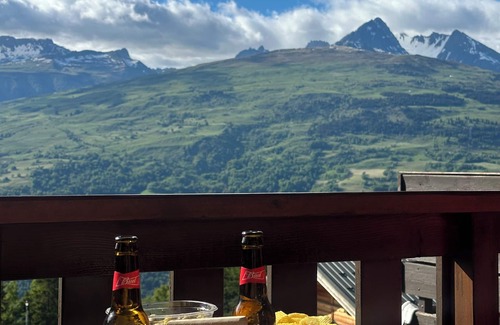 La Plagne-Tarentaise Apartment | Bright, spacious apartment 100m from village center and ski lift