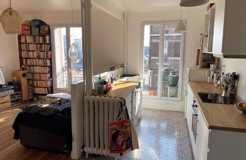 Aubervilliers Condo | Bright, spacious apartment close to the canal and the parc de la Villette !