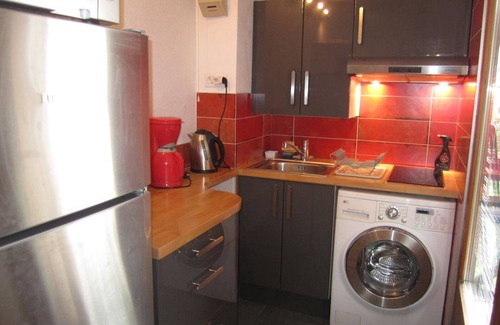Brides-les-Bains Apartment | Bright studio with balcony, WiFi and parking in Brides-les-Bains