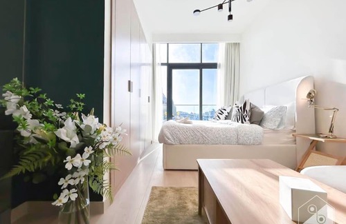 Nad Al Sheba Apartment | Bright Studio in Azizi Riviera Perfect City Escape