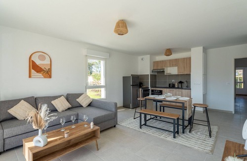 Biscarrosse Apartment | Bright T4 Apartment in Biscarrosse - 6 to 8 guests - Parking included