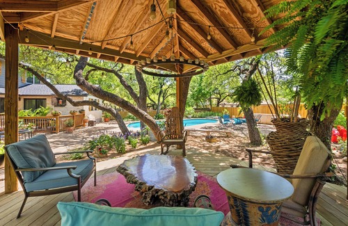 Round Rock House | Brushy Creek Retreat – Serene Backyard Paradise Near Austin