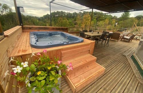 Durban-Corbieres House | Bulle de l'Escale Coconing avec jacuzzi privatif