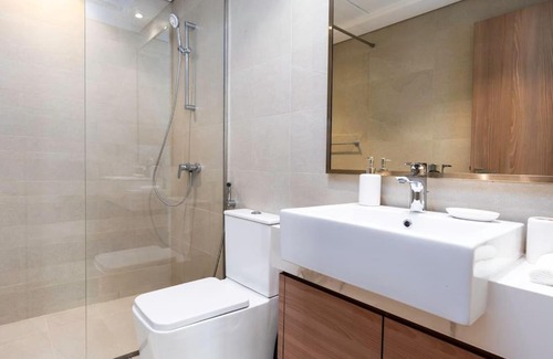 Jadaf Apartment | Burj Khalifa view - Amazing 1 bedroom with Pool
