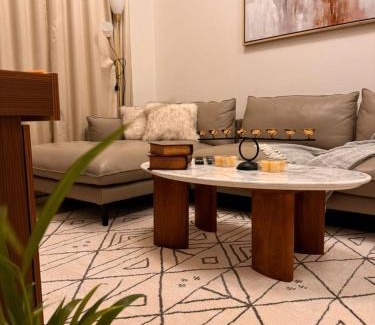 Jadaf Apartment | Burj Khalifa view modern 1BHK with balcony
