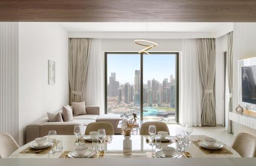 Za'abeel 2 Apartment | BURJ VIEW, DUBAI MALL WALK, BIG POOL Burj View