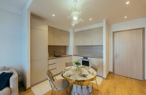 Savski Venac Apartment | BW Penthouse 23rd Floor with Breakfast and Parking included.