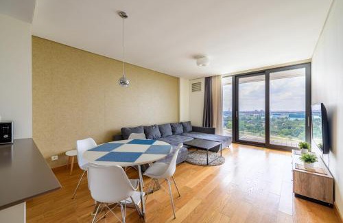 Savski Venac Apartment | BW Residences penthouse 2BDR with pool&gym