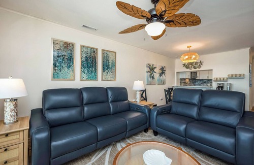 Caswell Beach Condo | By The Ocean Blue: Oceanfront Luxury on Caswell Beach with Community Pool