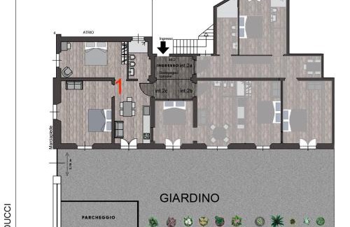 Sallustiano Apartment | C1 Top Class Apartments, 2 camere delux, max 6 persone distante 15 minuti a piedi da Fontana di Trevi